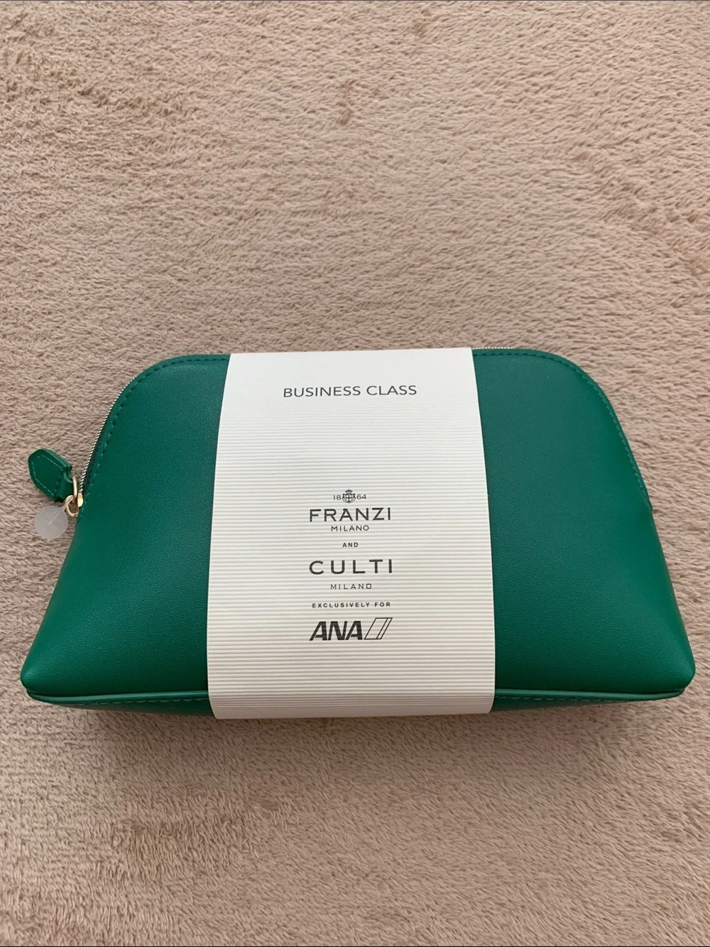 Franzi Milano travel bag and Culti cosmetics